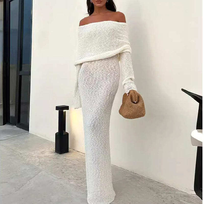 Levoire | Robe ajustée à manches longues, idéale pour les occasions festives
