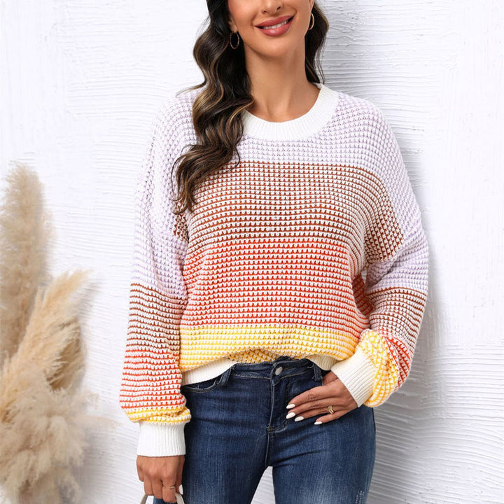 Levoire | En Tricot À Blocs De Couleurs