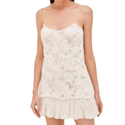 Levoire | Chic Floral Patchwork à Main Robe