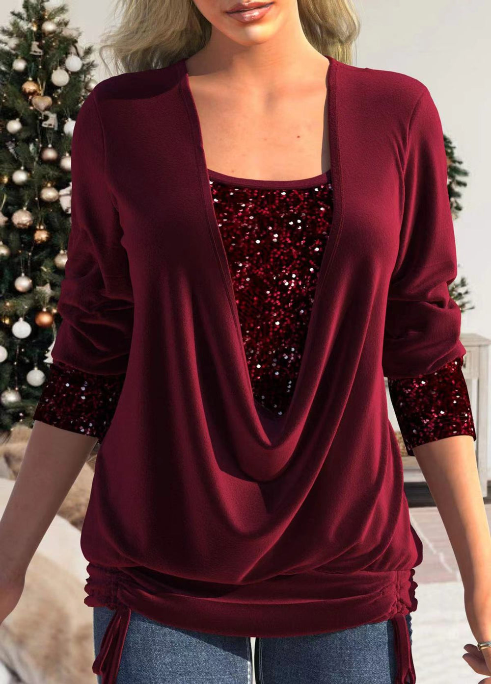 Levoire | Ensemble Loungewear Tendance Rot