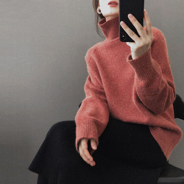 Levoire | Tendance Mode Femme En Tricot Avec Col Haut