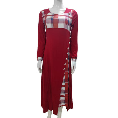 Levoire | Jupe longue élégante Rouge vin