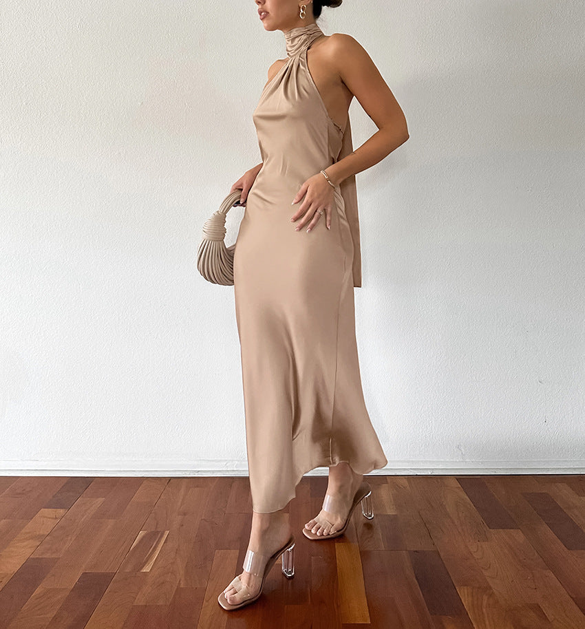 Levoire | Chic Élégant Robe Maxi À Bretelles