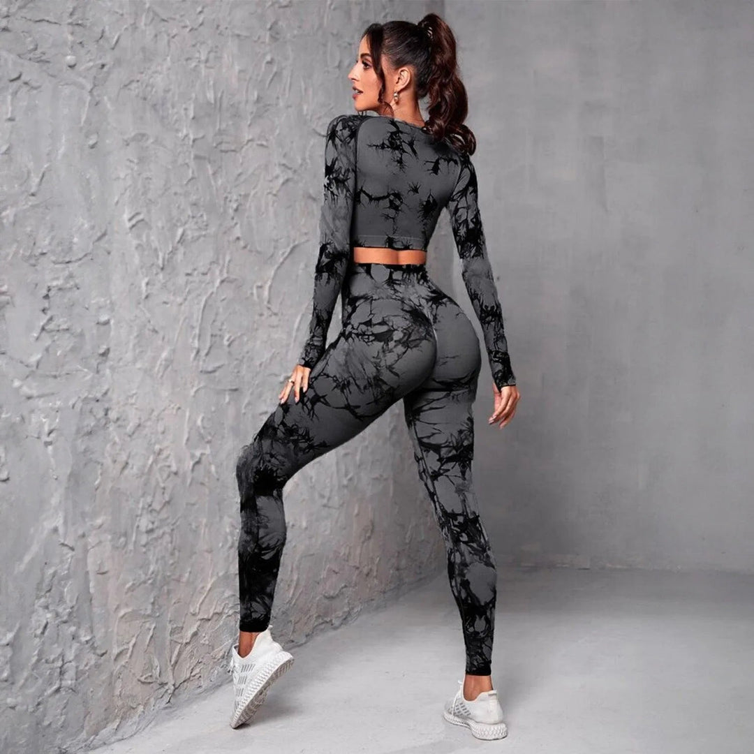 Levoire | Ensemble de fitness pour femmes : Confort et style pour un entraînement optimal Gris