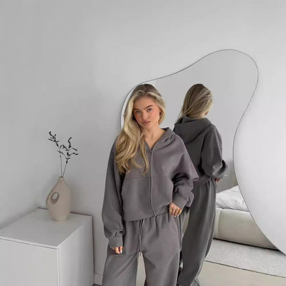 Levoire | Rentoo bleu marine à manches longues vêtement deux pièces