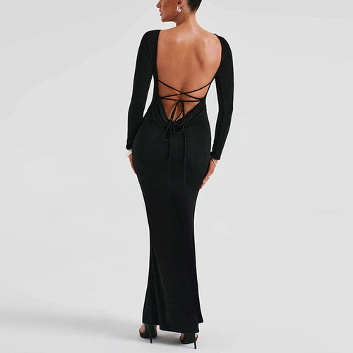 Levoire | Robe élégante avec lacets croisés