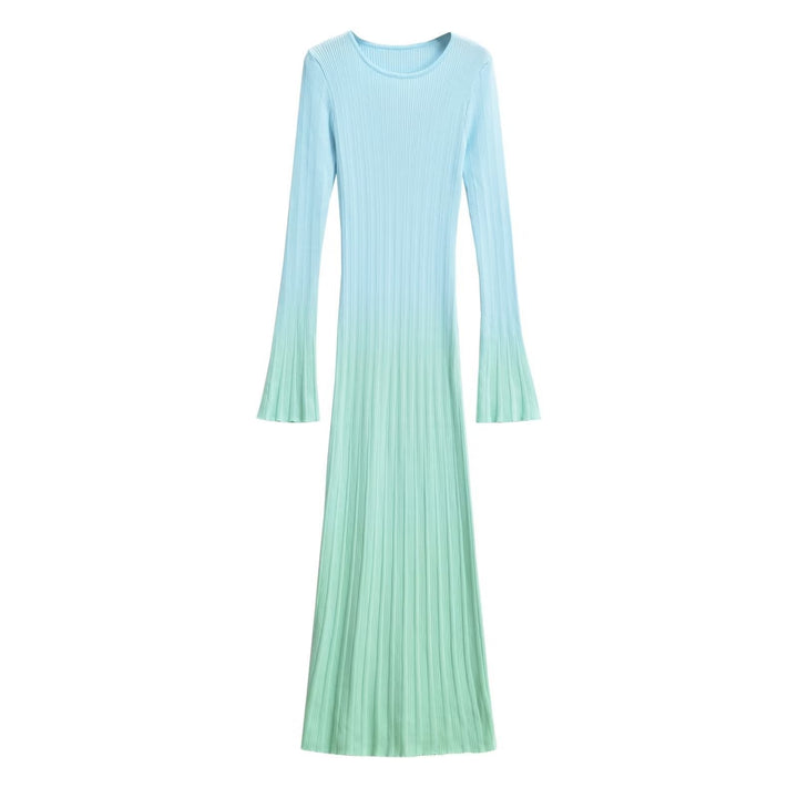 Levoire | Robe Longue Slim Fit Dégradé