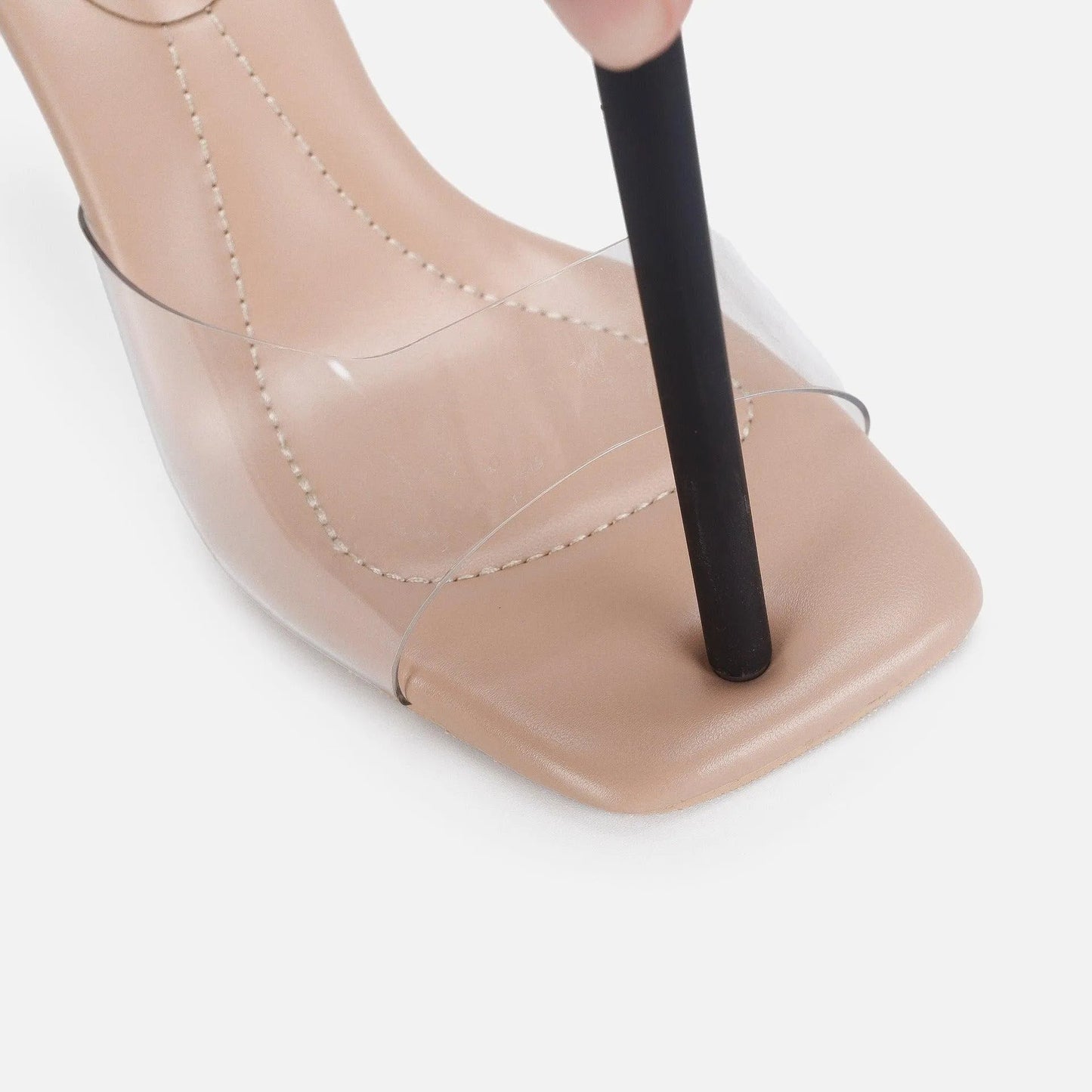 Levoire | Sandales à talons hauts transparentes