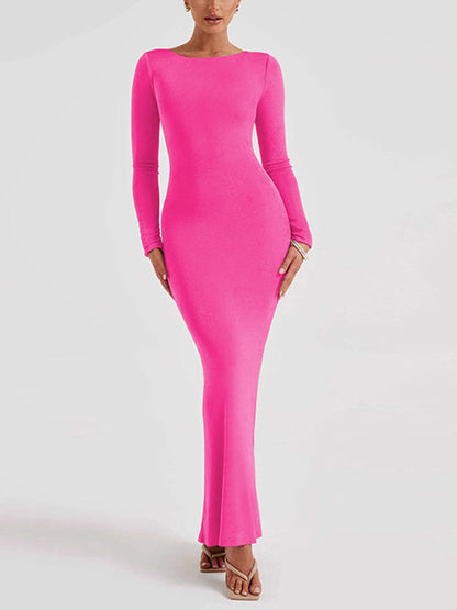 Levoire | Robe élégante avec lacets croisés Rose