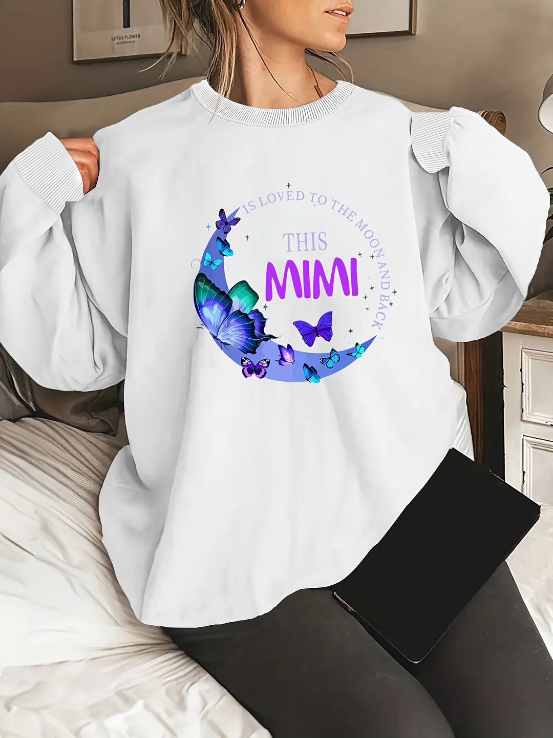 Sweat-shirt graphique femme Levoire