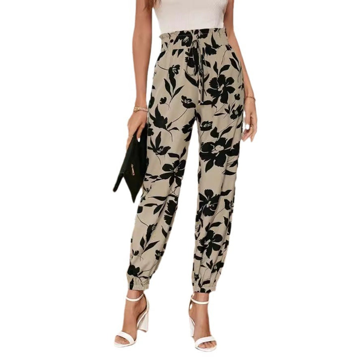 Pantalons floraux tendance pour femmes Levoire