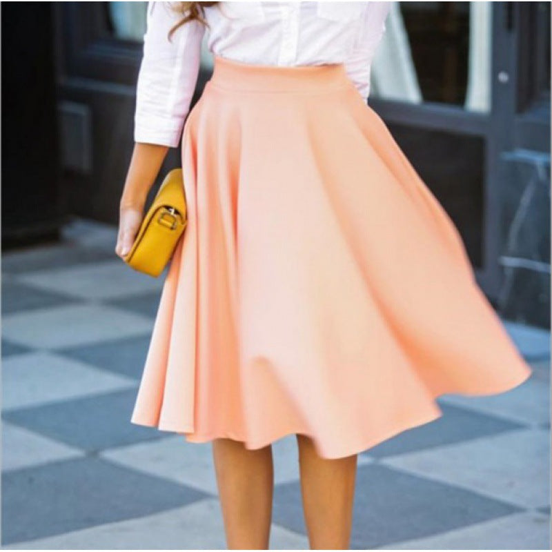Jupe midi femme avec ourlet flottant et design élégant Levoire
