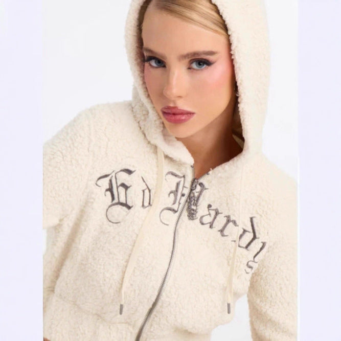 Ensemble en polaire confortable pour femmes avec capuche et coupe ample Levoire