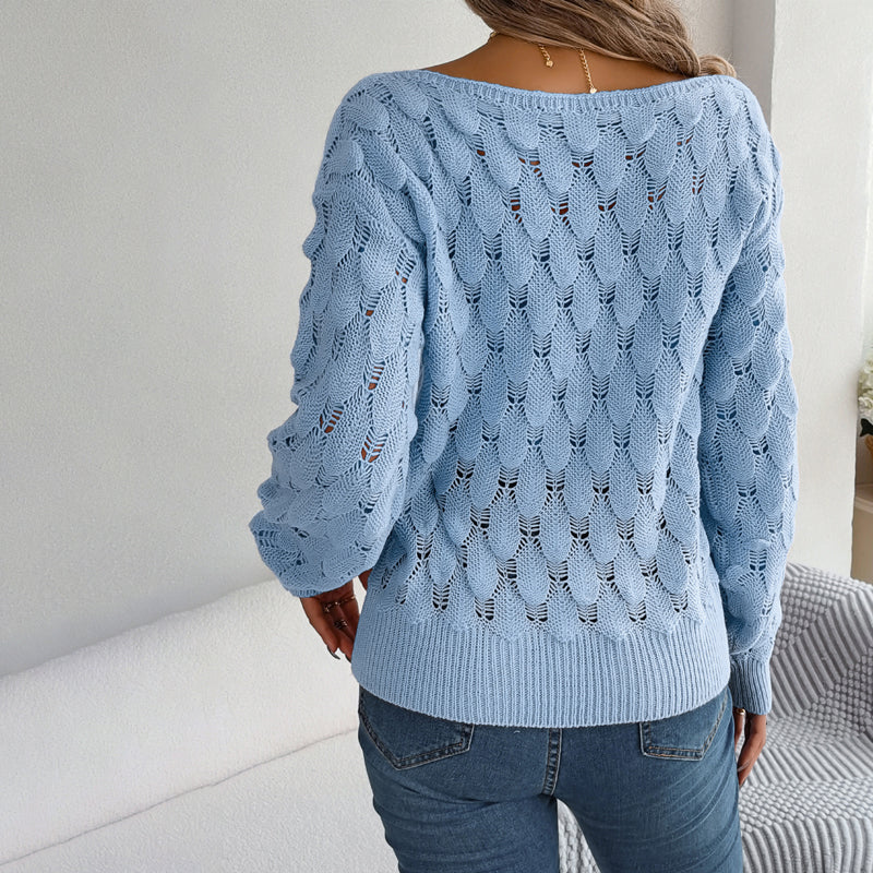 Levoire | En Tricot Creux Décontracté