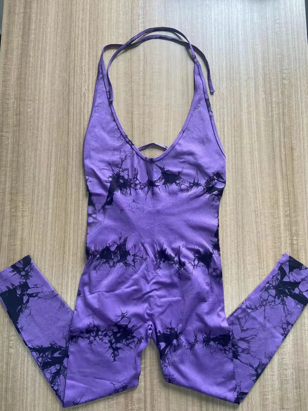 Levoire | Pantalons de yoga pour femmes Noir et Violet