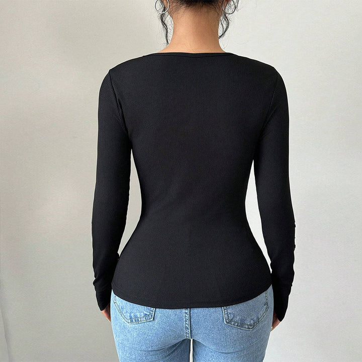 Robe femme avec nœuds décoratifs et manches longues Levoire