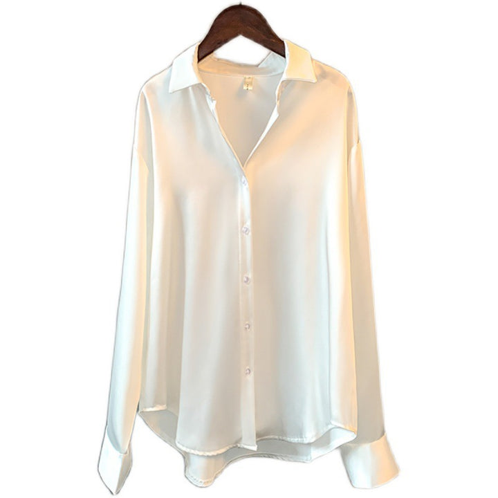 Blouse élégante pour femmes en satin de haute qualité Levoire