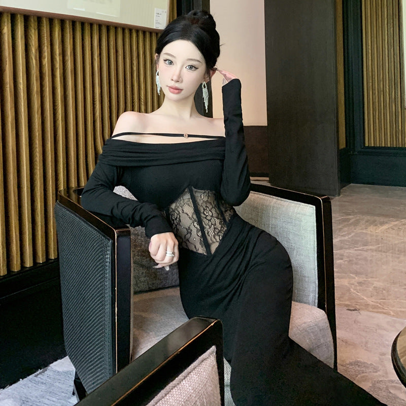 Levoire | Meritähti-Robe À Manches Longues Réductrice De Taille Slim Fit Robe
