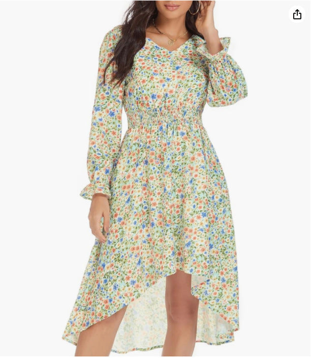 Robe à motifs floraux pour femmes Levoire