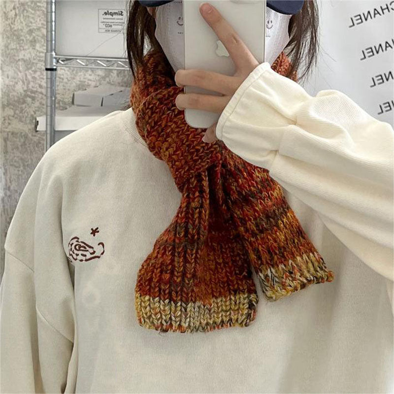 Levoire | Écharpe Tricotée Chaude Vintage