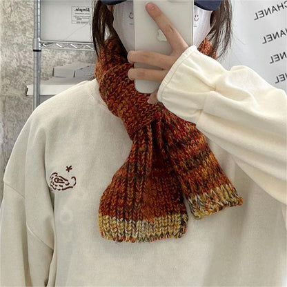 Levoire | Écharpe Tricotée Chaude Vintage