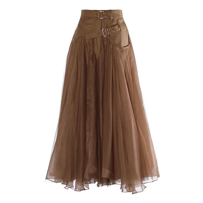 Levoire Jupe en Tulle Patchwork