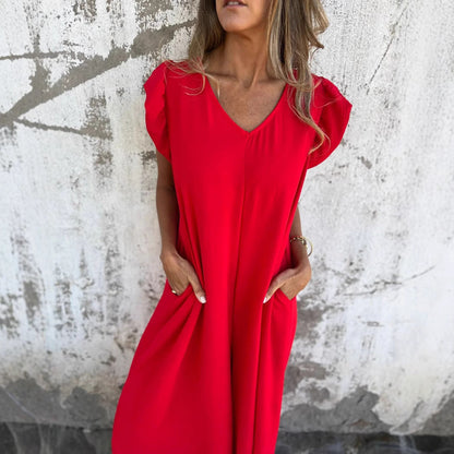 Levoire | Combinaison à manches flutter en motif léopard print printemps pour femmes tendance