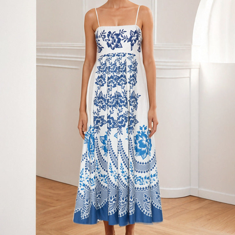Robe maxi femme avec imprimé floral Levoire