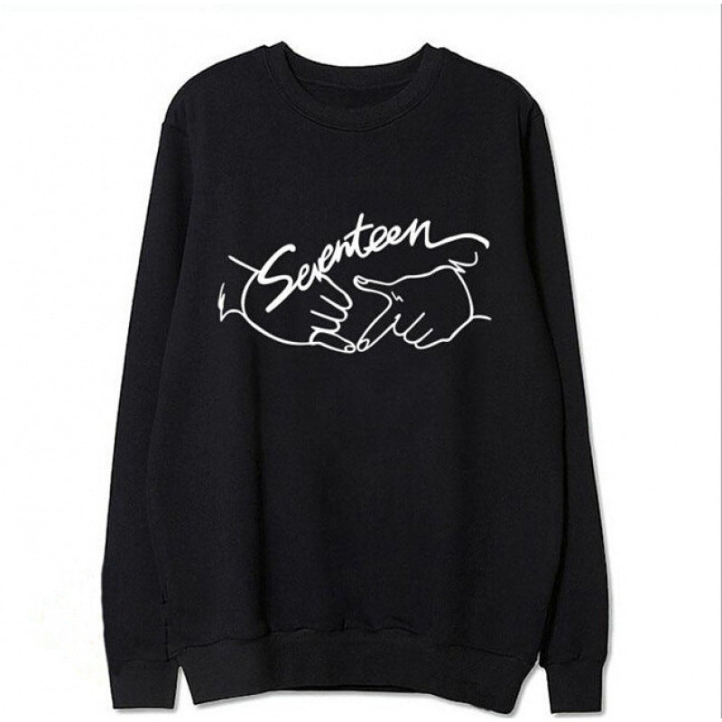 Sweat-shirt pour femmes avec design de manuscrit créatif Levoire