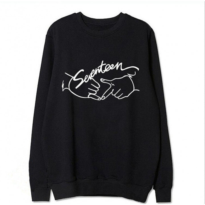 Sweat-shirt pour femmes avec design de manuscrit créatif Levoire