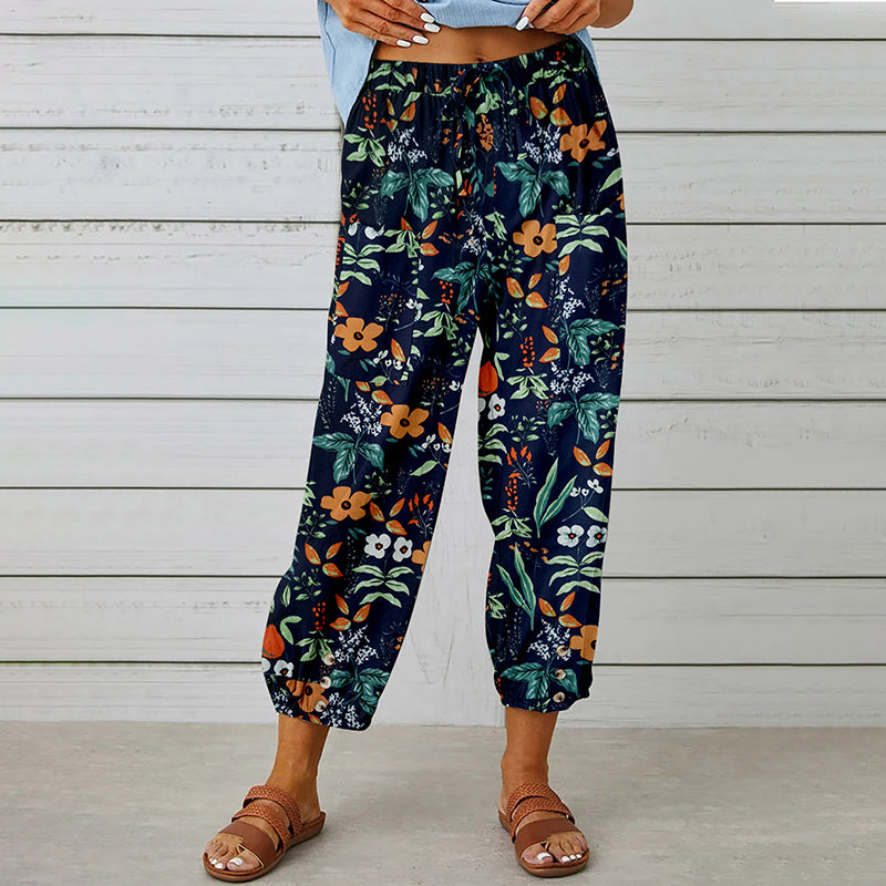 Levoire | Pantalon Imprimé Vintage Multicolore