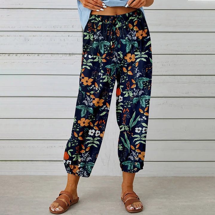 Levoire | Pantalon Imprimé Vintage Multicolore