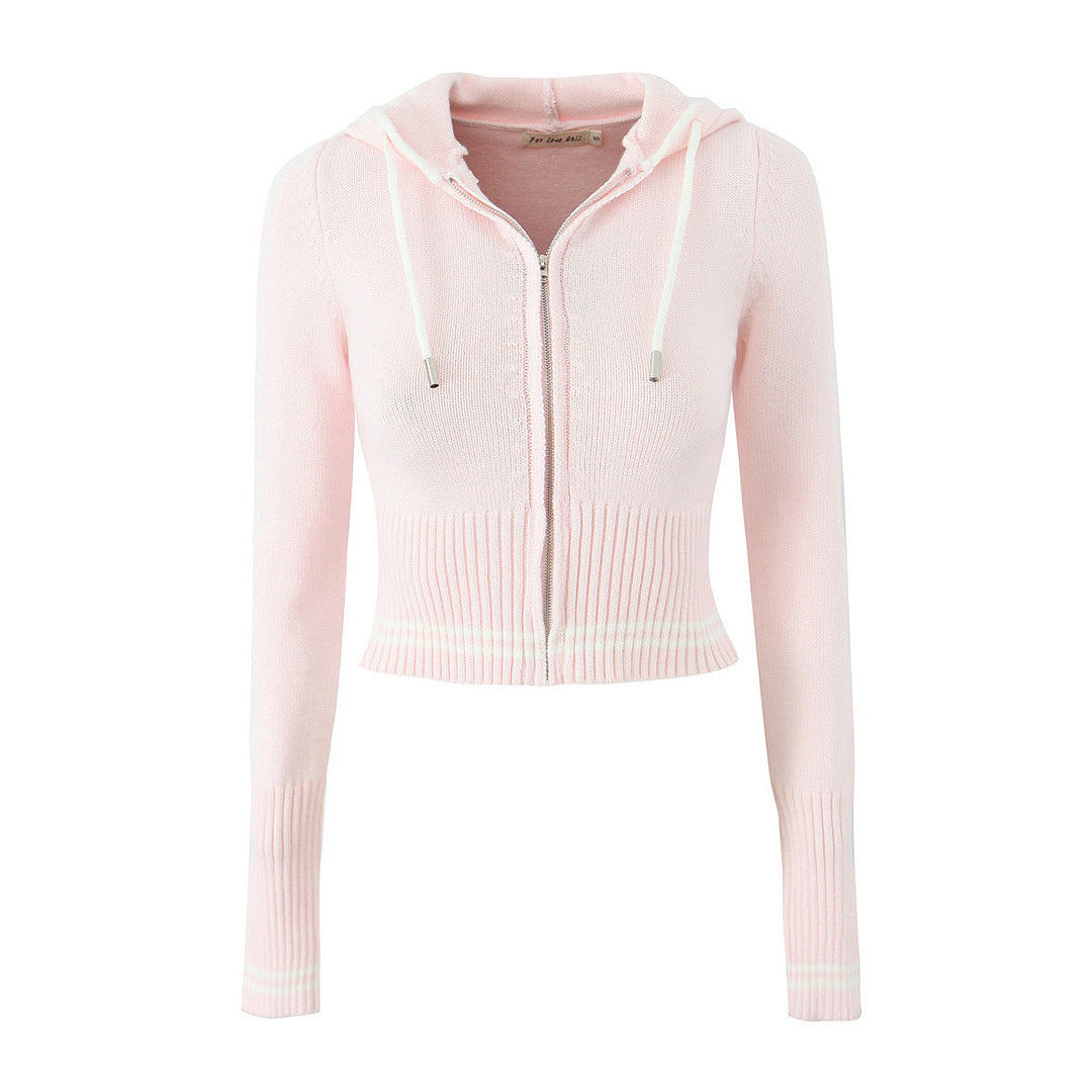 Levoire | Ensemble de veste Slim Fit Sweat à capuche - ensemble de cardigan Rosa Veste A02