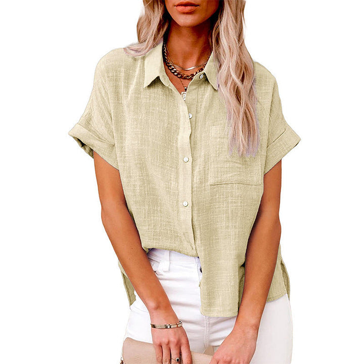 Levoire | Chemise Ample Décontractée Pour Femmes Beige