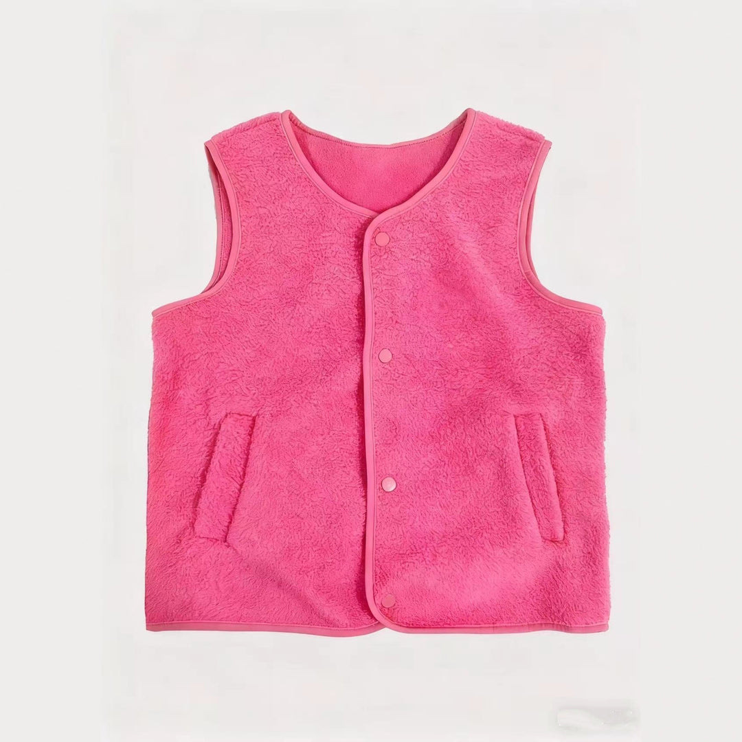 Gilet pour femmes en peluche douce Levoire
