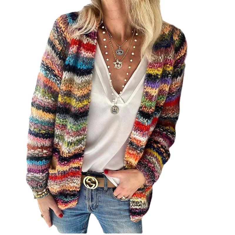 Veste bouclé colorée pour femmes Levoire
