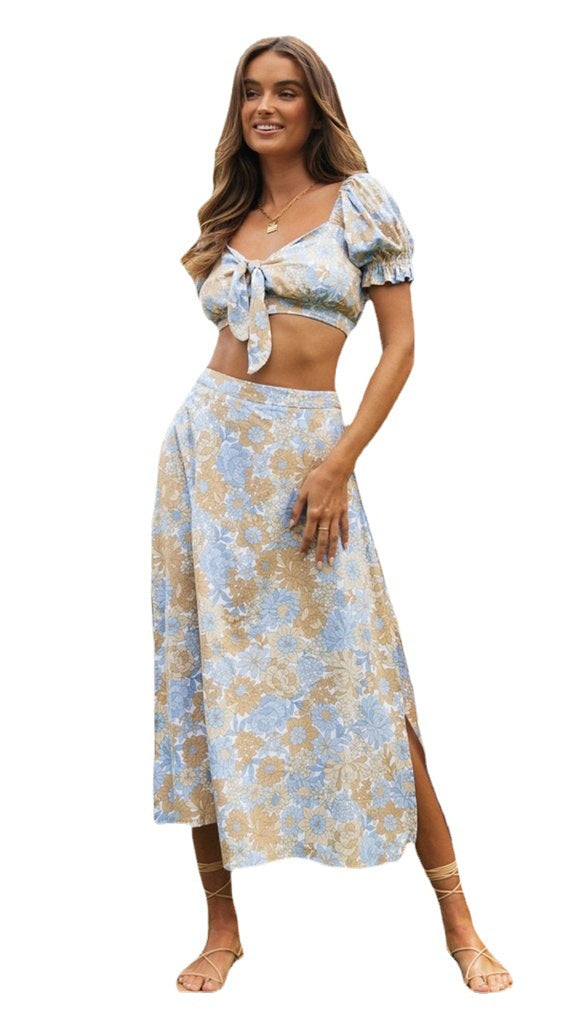 Jupe crayon pour femmes avec motif floral et coupe ajustée Levoire