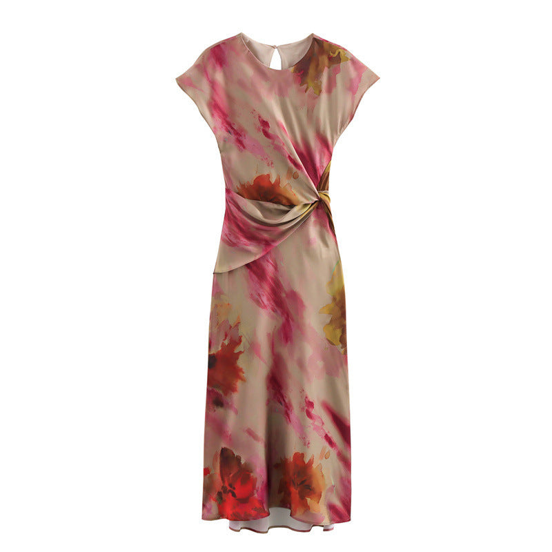 Levoire | Robe Slim en satin fini