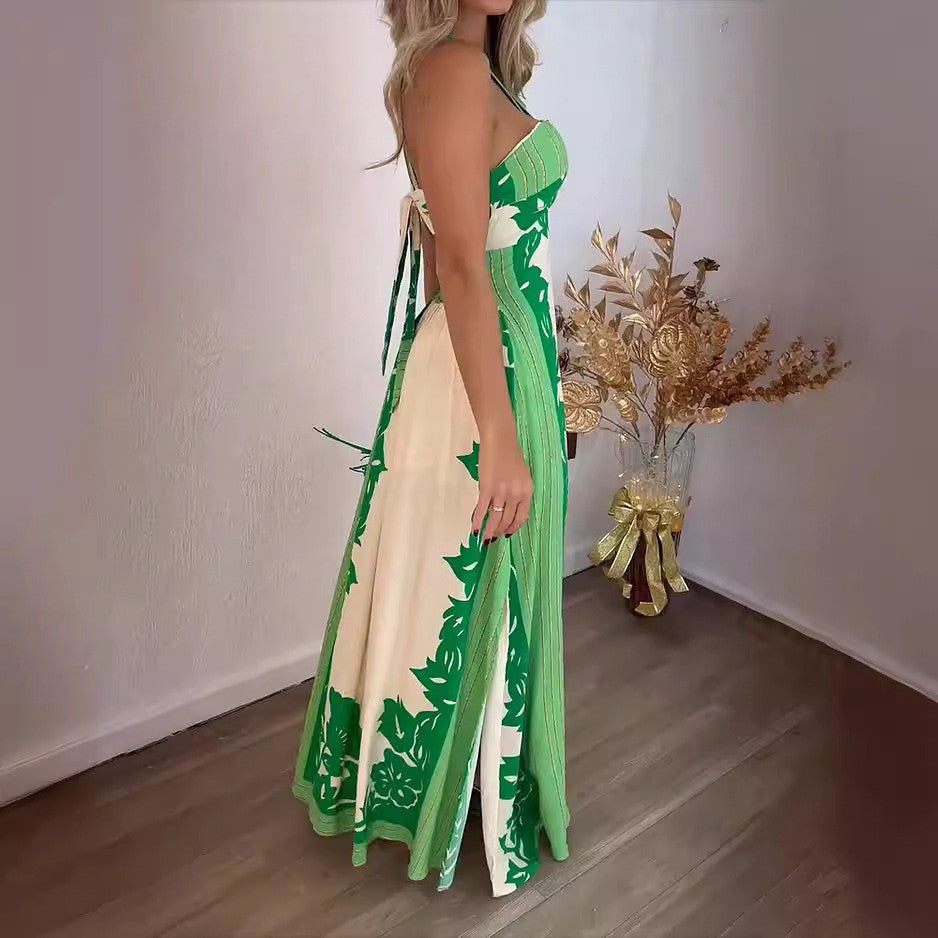 Levoire | Robe de plage longue imprimée relaxante