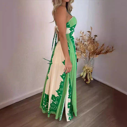 Levoire | Robe de plage longue imprimée relaxante