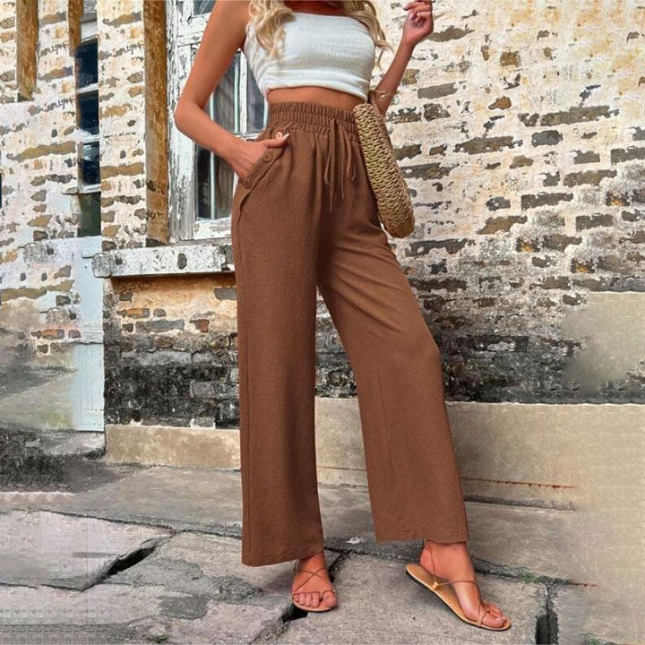 Levoire | Pantalons D'Été Colorés Légers Pour Femmes Avec Jambes Larges