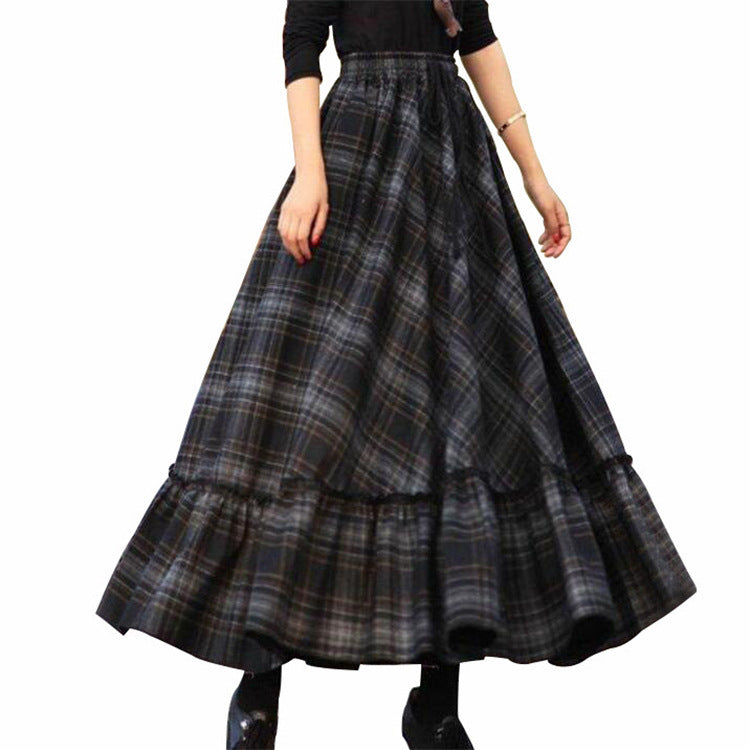 Jupe Maxi Femme avec ourlet élégant et mélange de viscose Levoire