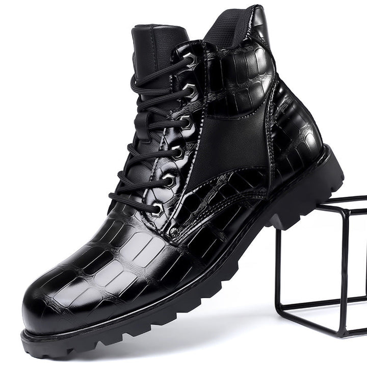 Levoire | Bottines Au Design Unique Noir