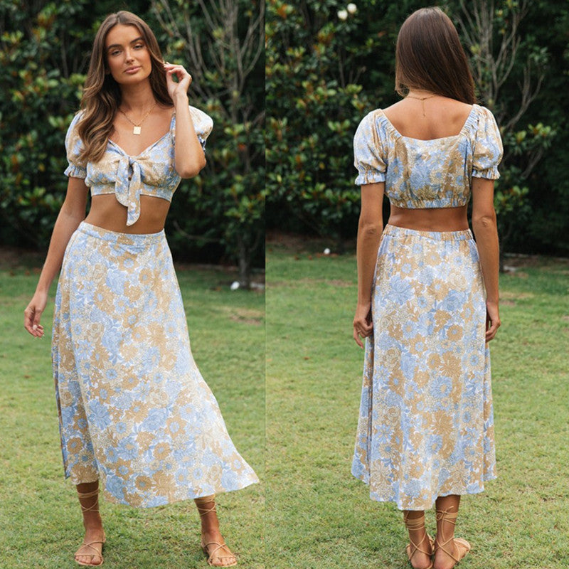 Jupe crayon pour femmes avec motif floral et coupe ajustée Levoire