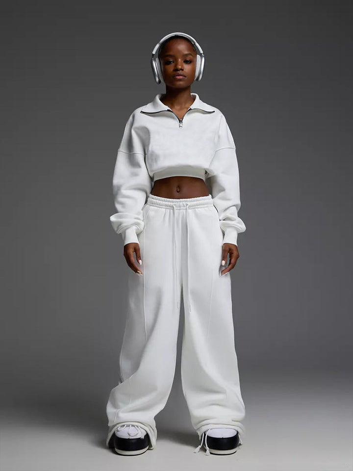 Levoire | Pantalon de détente Jumppari Ensemble deux pièces Blanc