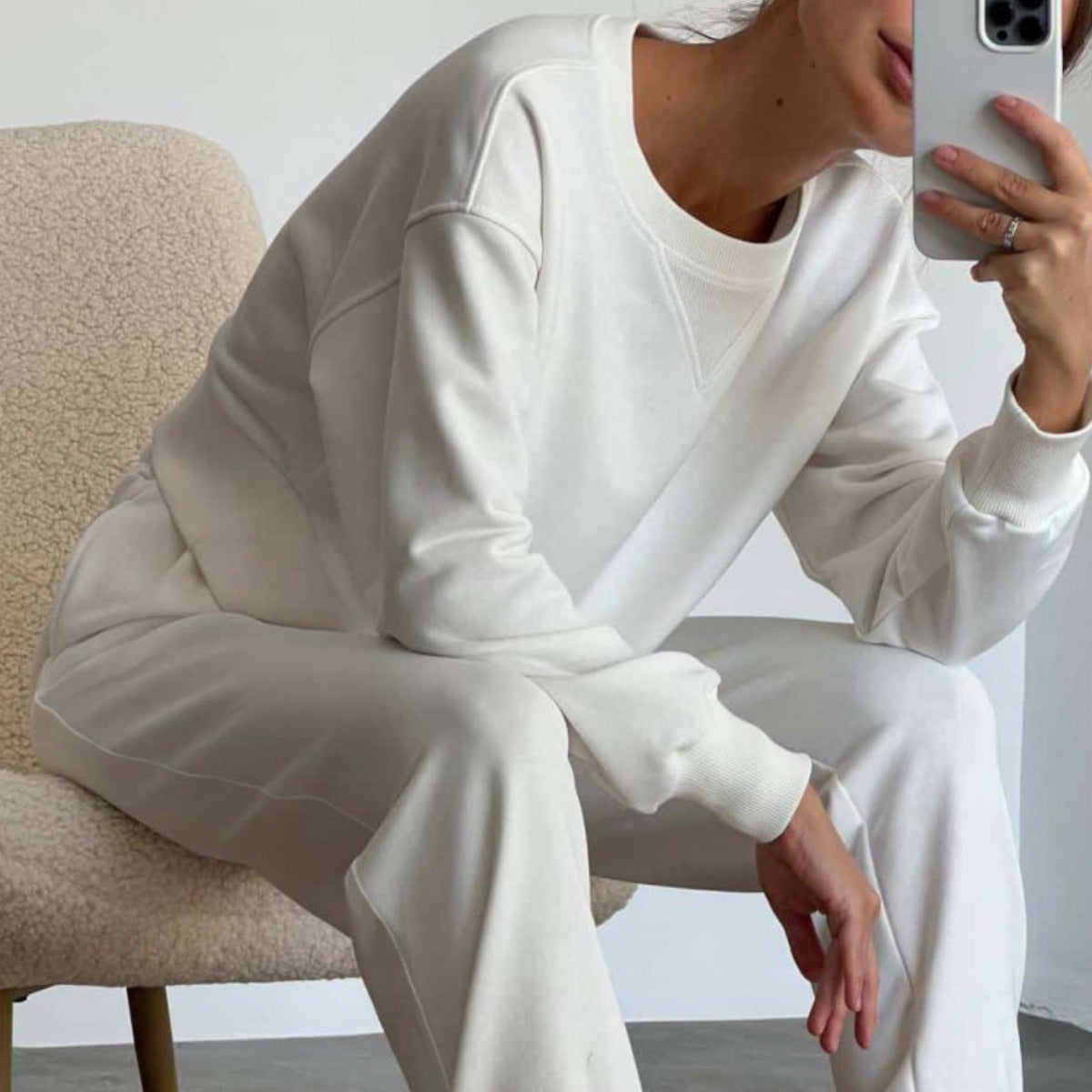 Levoire | Élégant ensemble décontracté deux pièces à manches longues