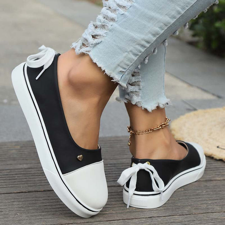 Levoire | Hauskuja Matala Slip On Sneaker Avec Lacets Pour Femmes
