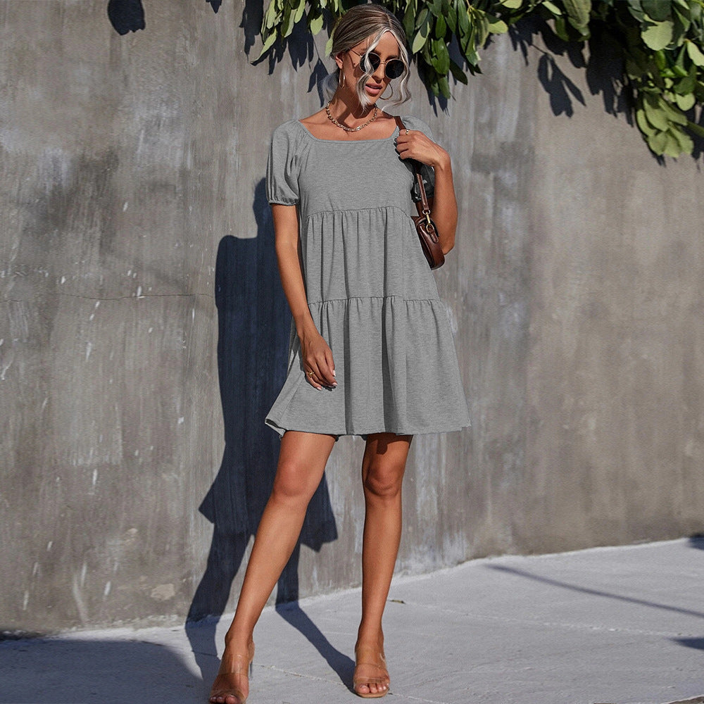Levoire | Robe tricot élégante à coupe carrée