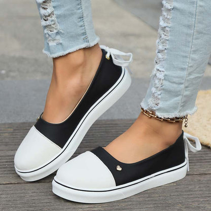 Levoire | Hauskuja Matala Slip On Sneaker Avec Lacets Pour Femmes Noir