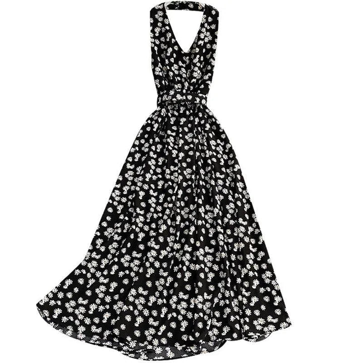 Levoire | Kukka Chiffon Robe à décolleté en V